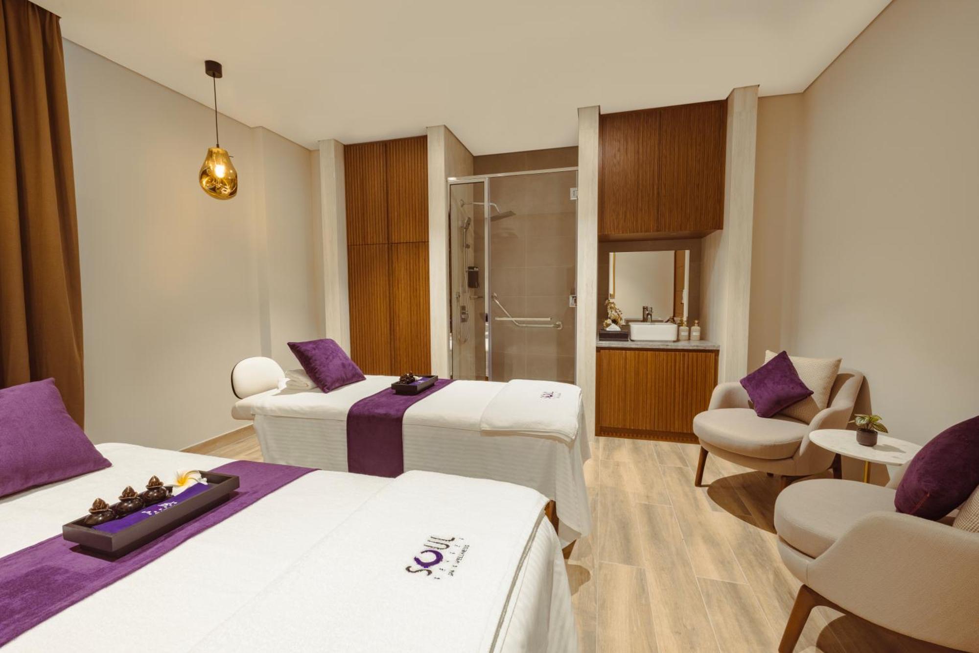 Khalidia Palace Hotel Dubai By Mourouj Gloria Exterior foto Spa treatment room