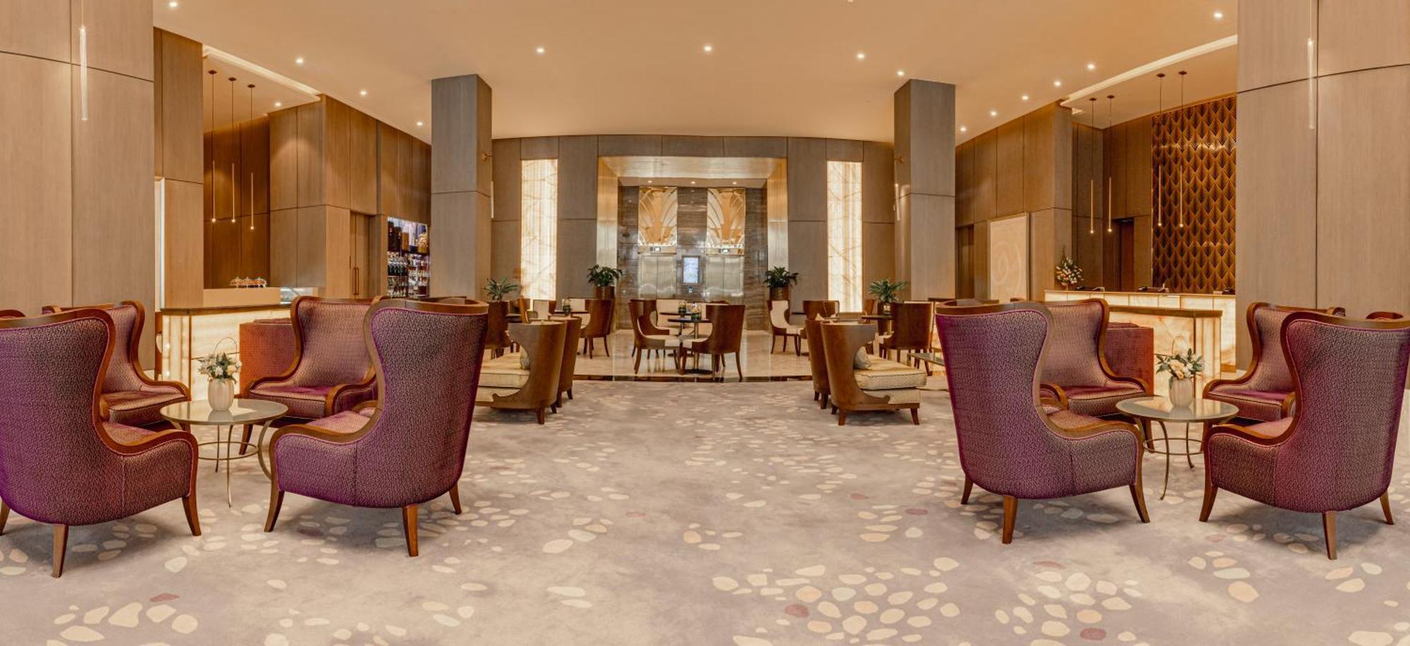 Khalidia Palace Hotel Dubai By Mourouj Gloria Exterior foto The lobby of the hotel