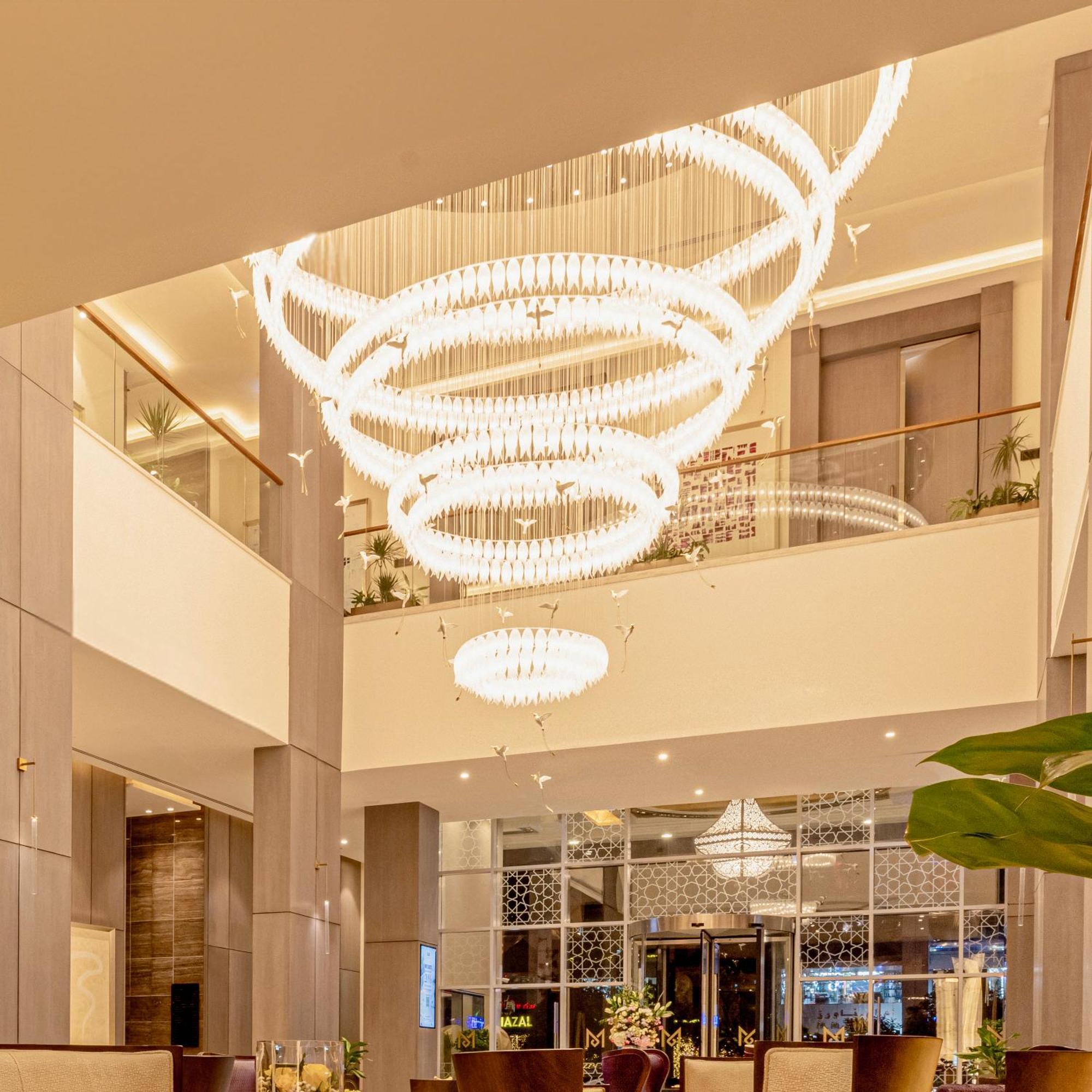 Khalidia Palace Hotel Dubai By Mourouj Gloria Exterior foto The interior of the hotel